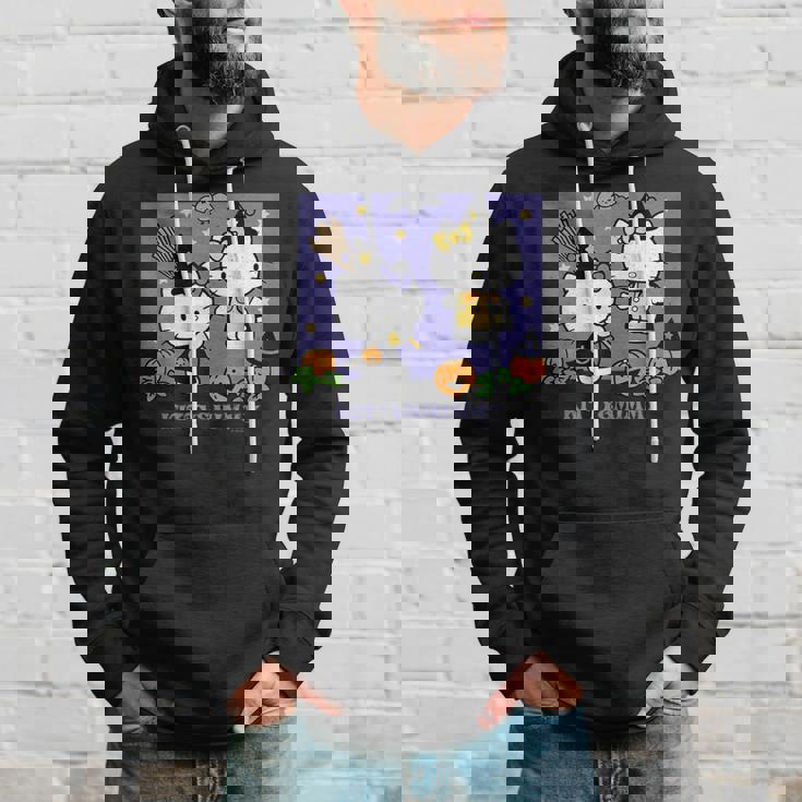 【ハロウィン特集】Usデザイン ハローキティ ミミィと一緒 パーカー 彼への贈り物