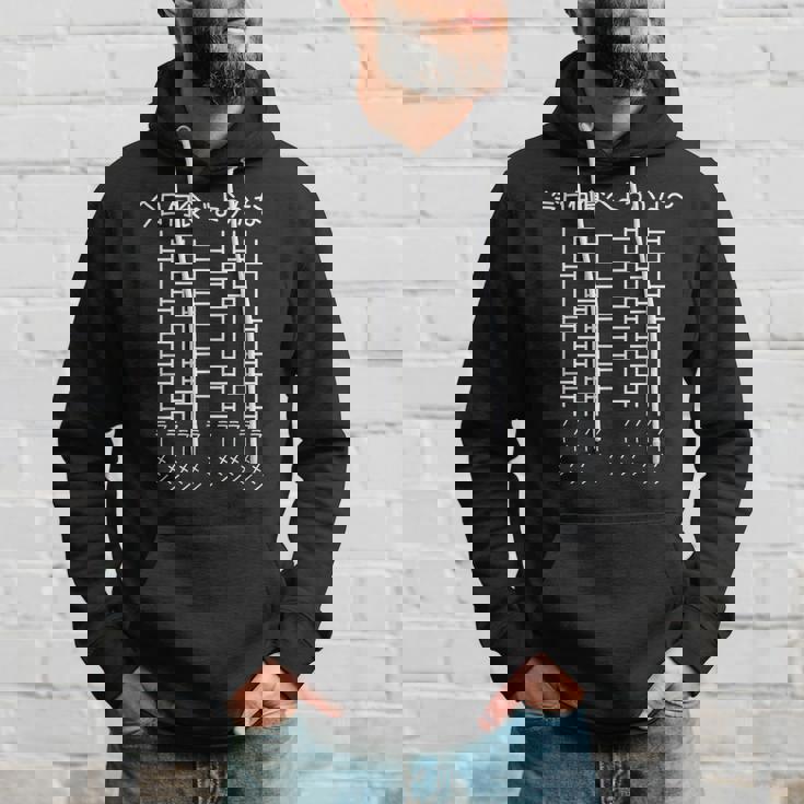 【今日何食べようかな ラーメン】あみだくじ 遊び心 おもしろ 面白い ユーモア ギャグ ネタ ウケ狙い 笑える 変な パーカー 彼への贈り物