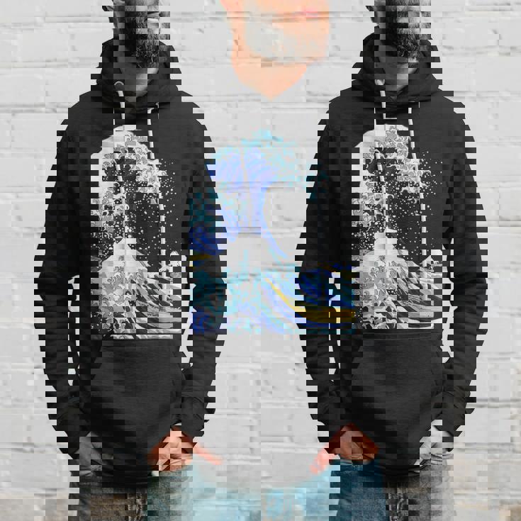 【神奈川沖浪裏】葛飾北斎 和柄 日本のお土産 贈り物 ギフト パーカー 彼への贈り物