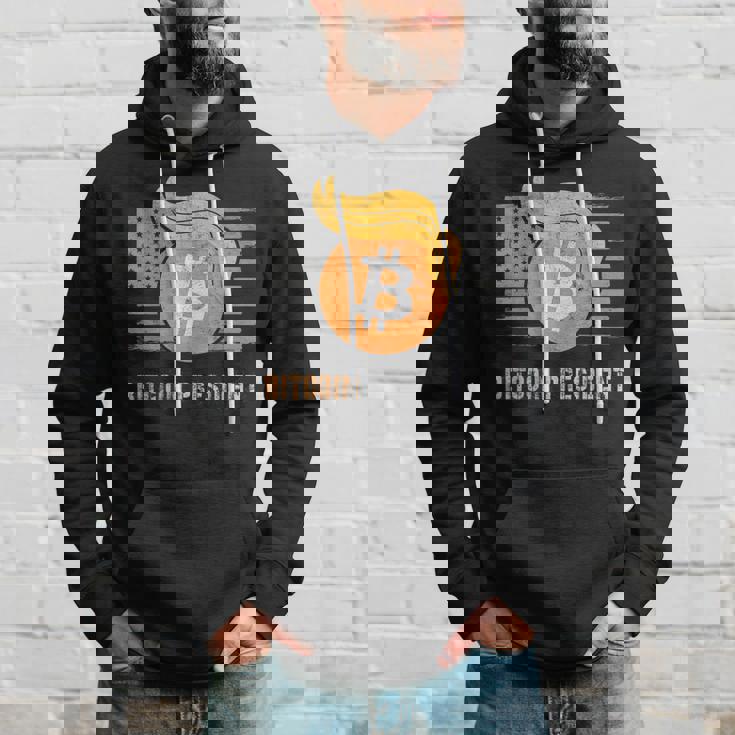 ありがとうトランプアメリカ ビットコインプレジデント就任式ジョーク パーカー 彼への贈り物