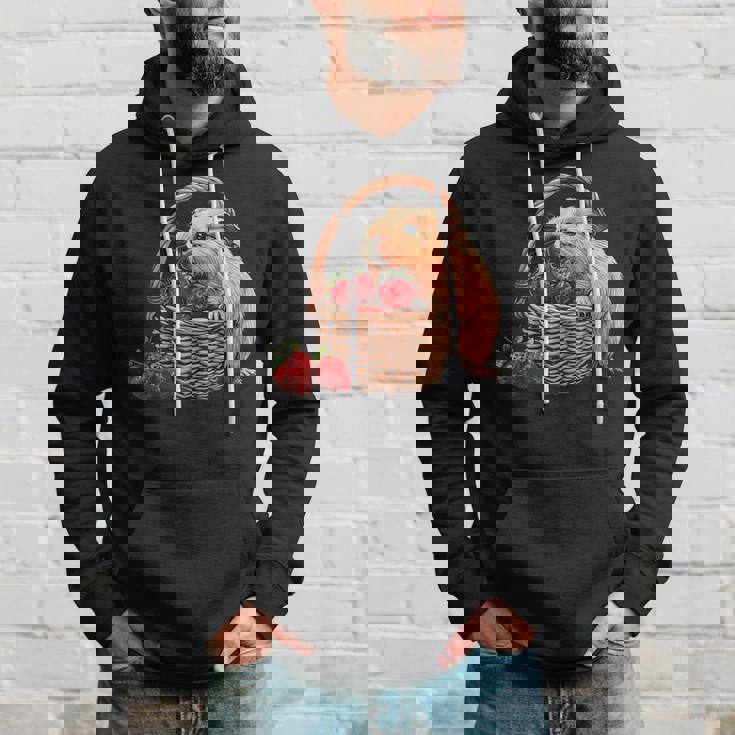 いちご モルモット いちご 野生動物 かわいい モルモット パーカー 彼への贈り物