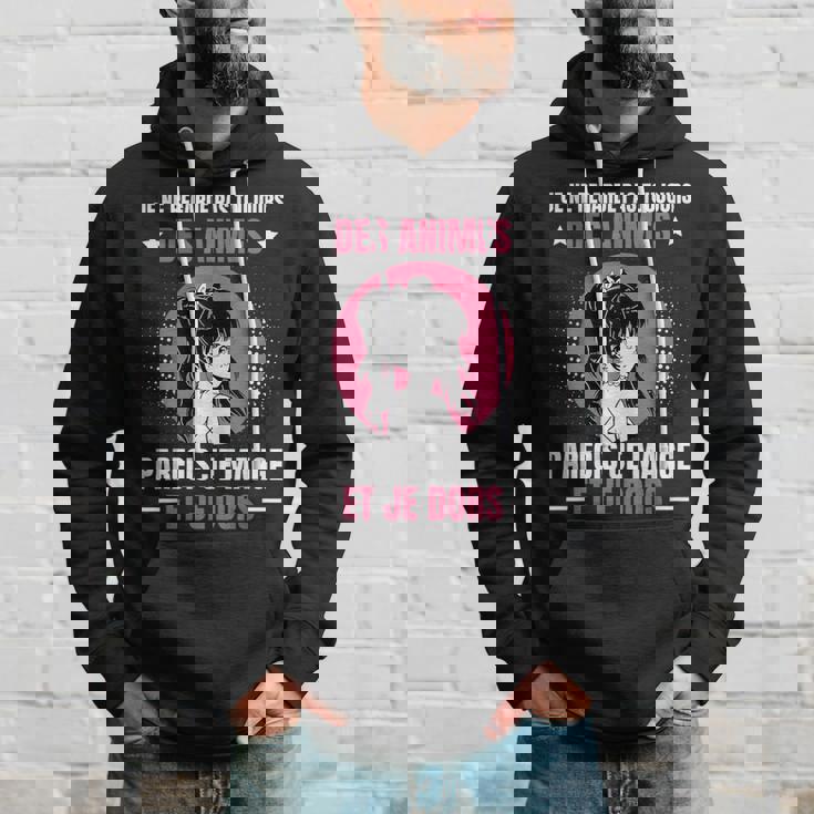 いつもアニメを見ないかわいいアニメ漫画 パーカー 彼への贈り物