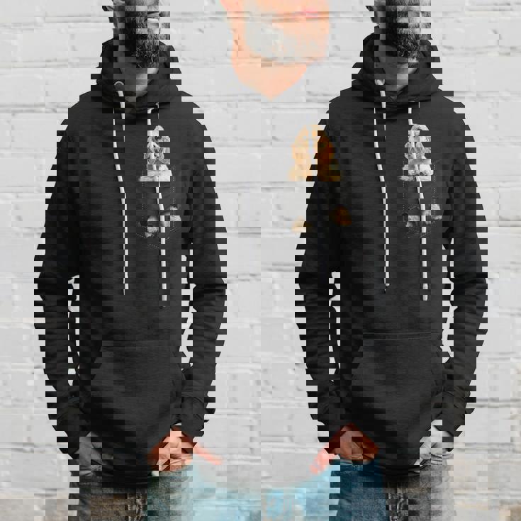 おかしなアメリカンコッカースパニエル ポケットに入った犬愛好家に パーカー 彼への贈り物