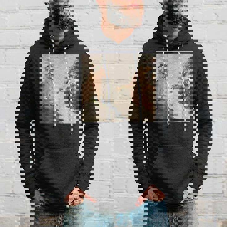 おかしな猫 神 創造 アダム ミーム イエス パーカー 彼への贈り物