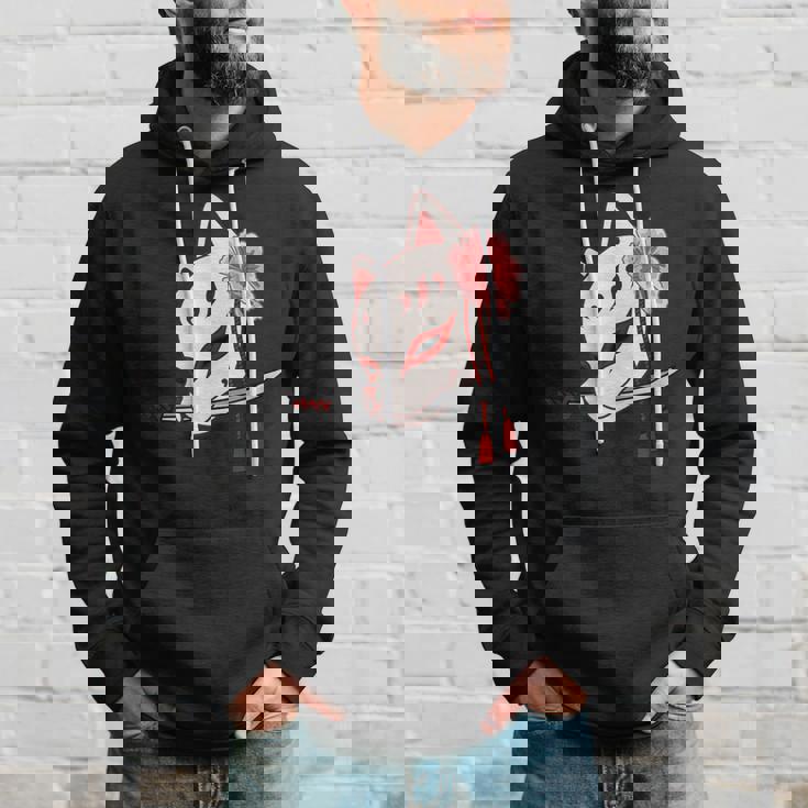 かたな付きキツネマスク パーカー 彼への贈り物