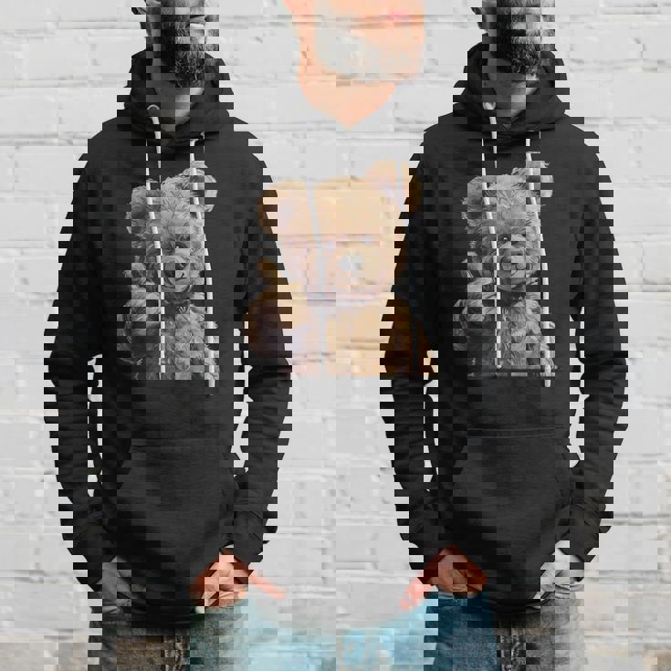 かっこいいテディベア 親指付き パーカー 彼への贈り物