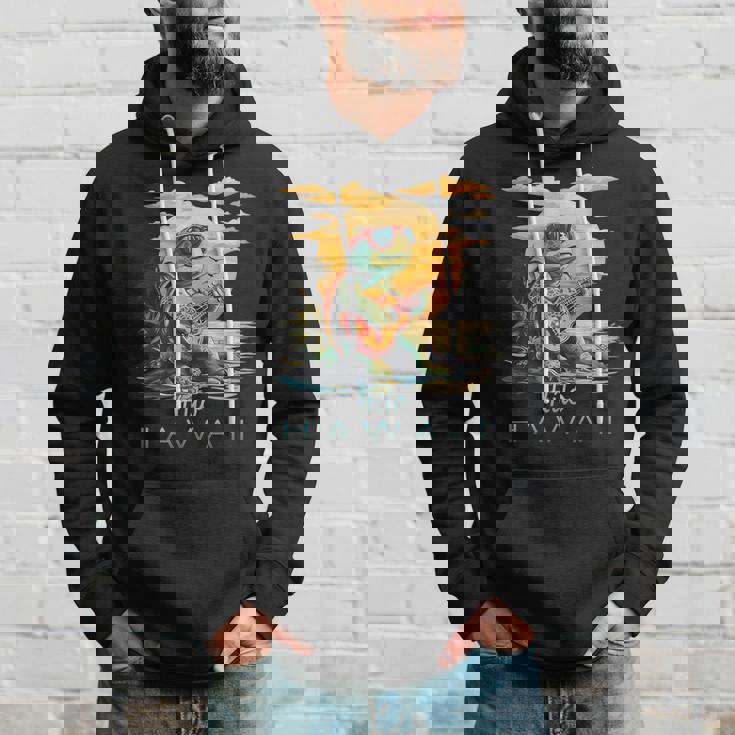 かわいい トロピカル ヒロ ハワイ ウミガメ お土産 パーカー 彼への贈り物