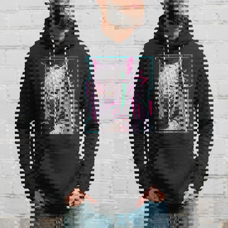 かわいい 日本の漫画 アニメ 美学 サイバーパンク テックウェア パーカー 彼への贈り物