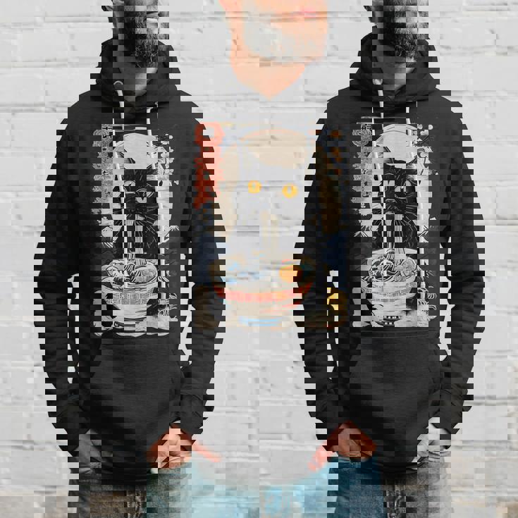 かわいい 猫 食べる ラーメン 麺 面白い アニメ パーカー 彼への贈り物