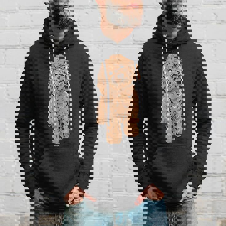 かわいいコッカプー 犬 イラスト コッカプー オーナー ラブ パーカー 彼への贈り物