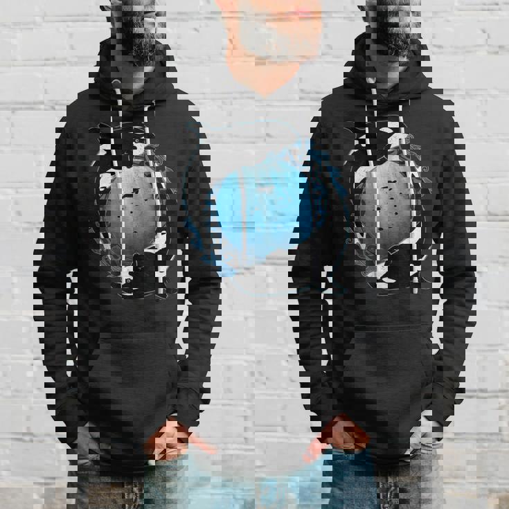 かわいいシャチキラークジラ パーカー 彼への贈り物