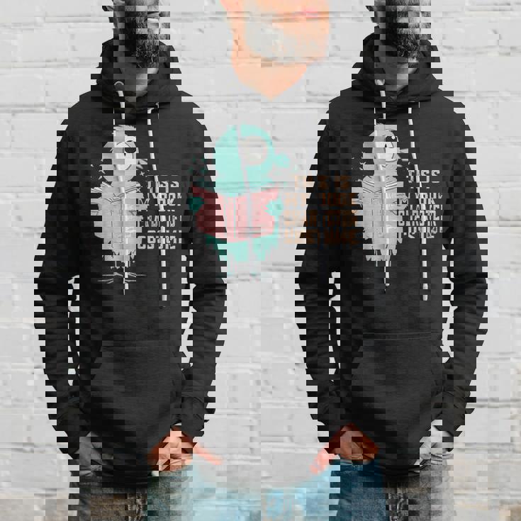 かわいいピジョン This Is My Book キャラクターコスチューム 読書用 パーカー 彼への贈り物