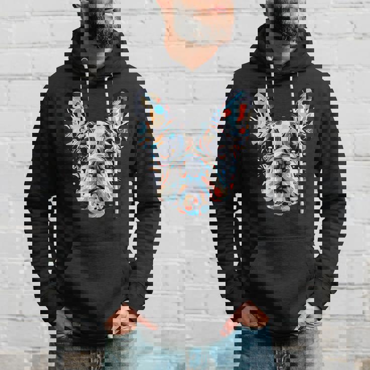 かわいいフレンチブルドッグ 子犬 犬 ラブ パーカー 彼への贈り物