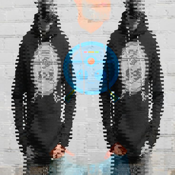 かわいいロボット掃除機掃除カワイイキッズ パーカー 彼への贈り物