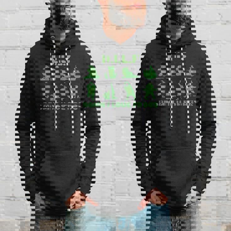 くそー私はカエルが大好きdILF パーカー 彼への贈り物