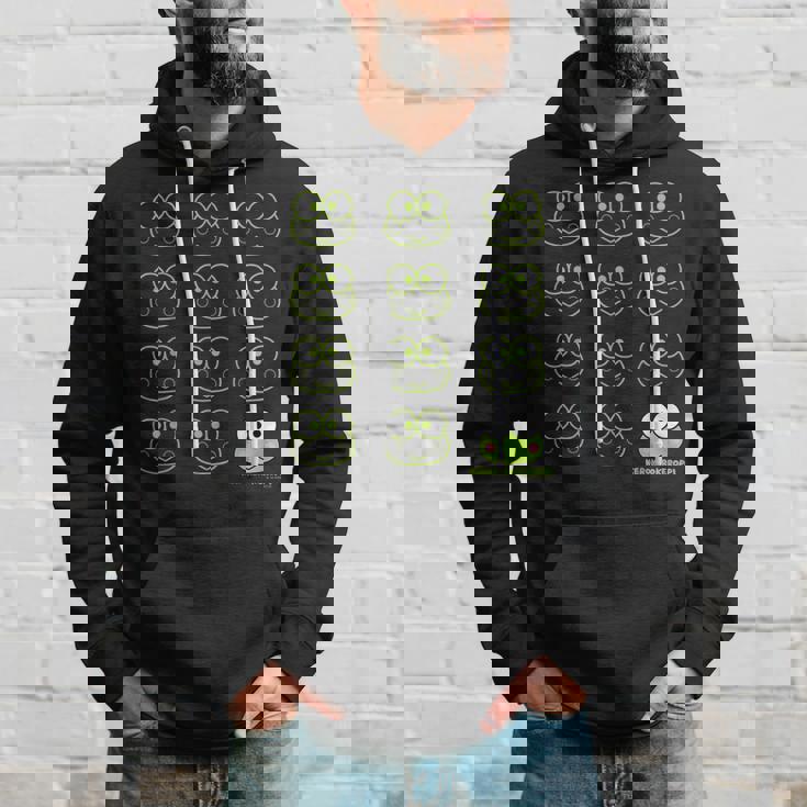 けろけろけろっぴ Usデザイン カオ パーカー 彼への贈り物