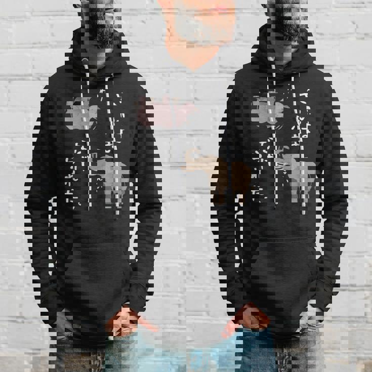 さいはいまなげられた ゾウ サイ かわいい パーカー 彼への贈り物