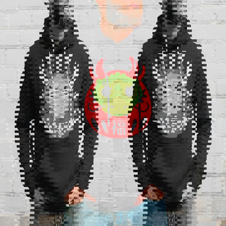 だるま、Daruma Year Of The Dragon、辰年、だるま パーカー 彼への贈り物