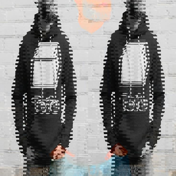 とうふ Tofu（豆腐）【Gohan ごはんタイム】ゆるくて かわいい 面白い イラスト パーカー 彼への贈り物