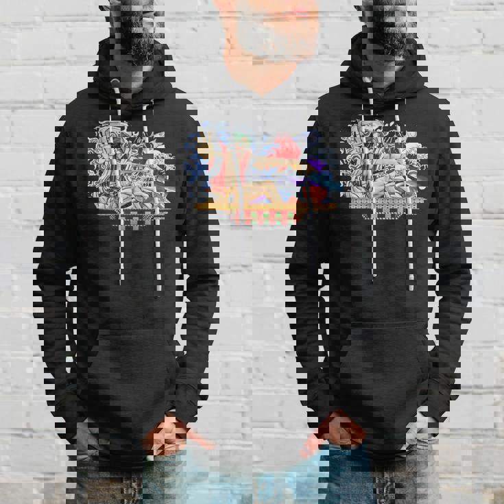 ねぶたデザイン ミナト パーカー 彼への贈り物