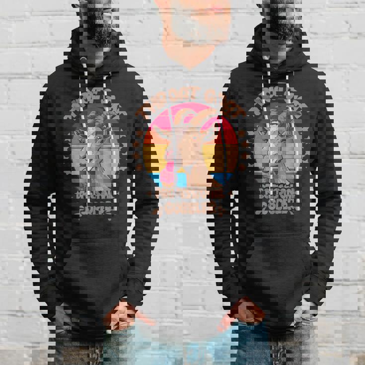 のどヤギ プロフェッショナル ゴブラ 不適切な大人のユーモア パーカー 彼への贈り物