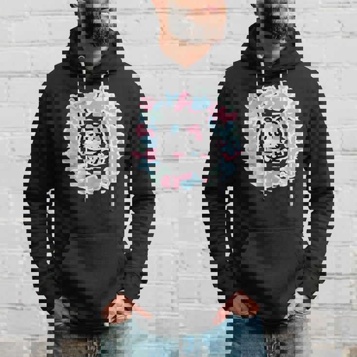 びーえするるる【Bsテレ東公式】カモフラージュ柄tシャツ（ブラック） パーカー 彼への贈り物