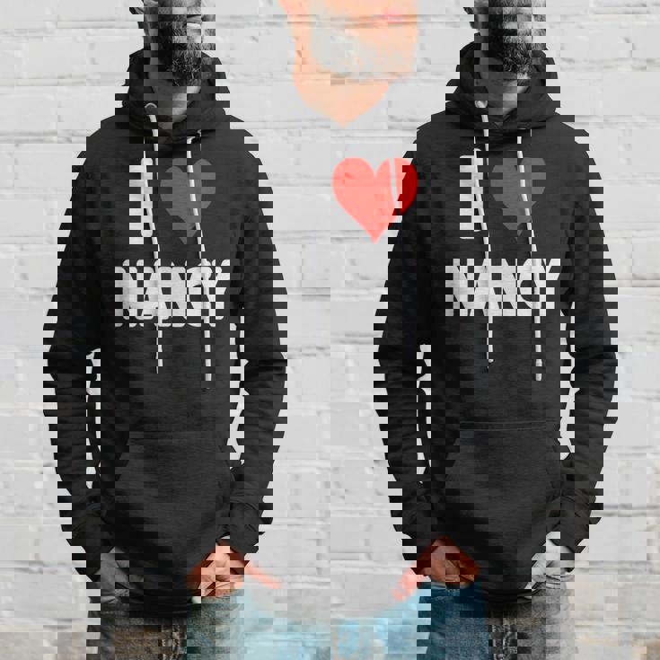 アイラブナンシー-ハート パーカー 彼への贈り物