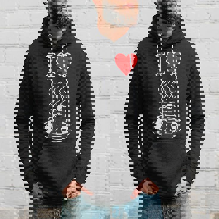 アイラブ・湯 イラスト【温泉】お風呂 マーク 銭湯 記号 ハート お土産 旅行 メッセージ・面白い デザイン パーカー 彼への贈り物