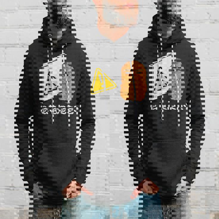 アイ・イート・アスベスト・ファニー・カーズ・チキン・ナゲット・ミーム パーカー 彼への贈り物