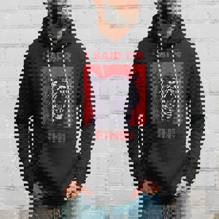 アイ・サイド・アイ・アイム・ファニー・キャット パーカー 彼への贈り物