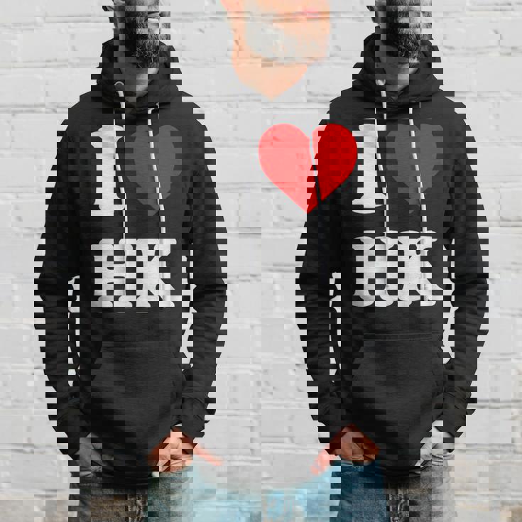 アイ・ラブ Hk アイハート香港 パーカー 彼への贈り物