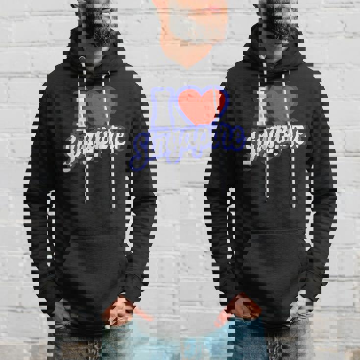 アイ・ラブ・シンガポール パーカー 彼への贈り物