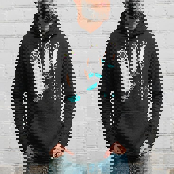 アオアシカツオドリ 鳥 パーカー 彼への贈り物