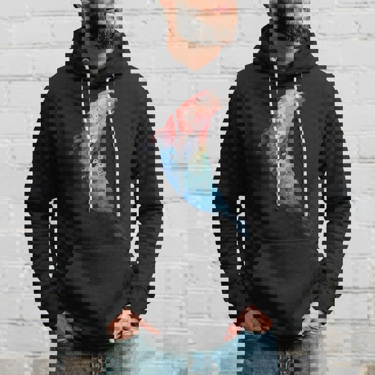 アザラシ アシカ かわいい シール 海 動物 水彩 シール パーカー 彼への贈り物