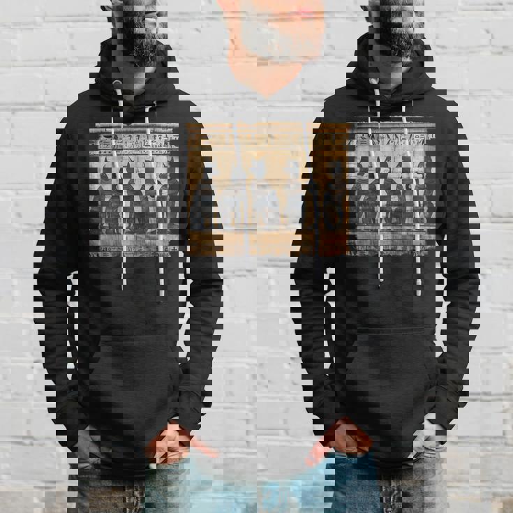 アヌビス 子猫 パピルス スクロール ピラミッド エジプトアート 猫 パーカー 彼への贈り物