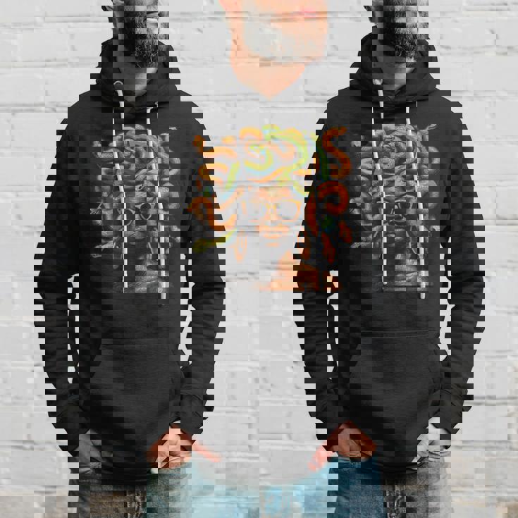 アフロ ブラック メラニン スキントーン メデューサ ヘビ ヘアスタイル パーカー 彼への贈り物