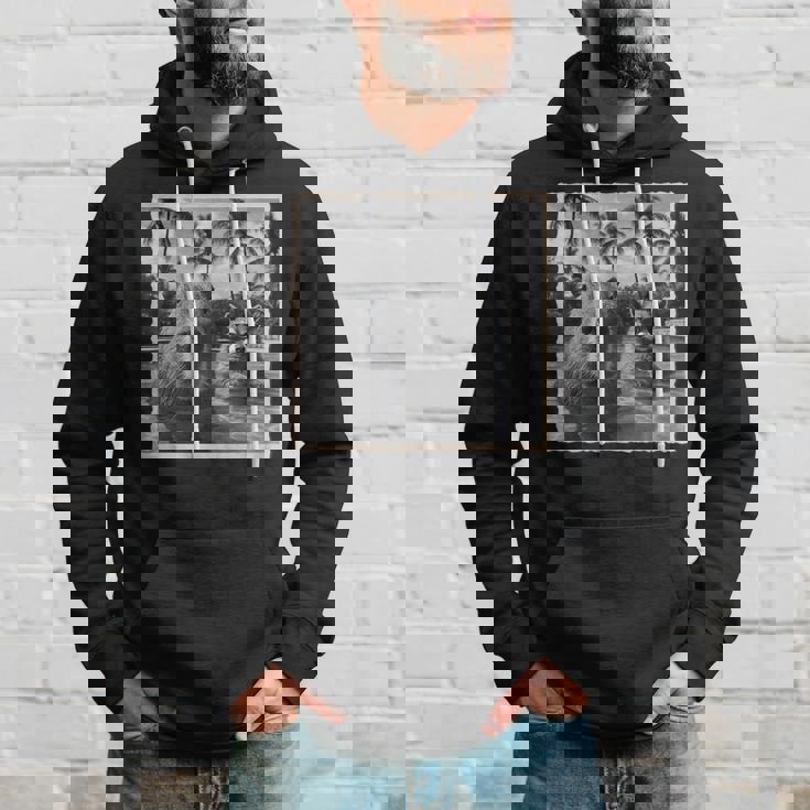 アライグマとカピバラ自撮り パーカー 彼への贈り物