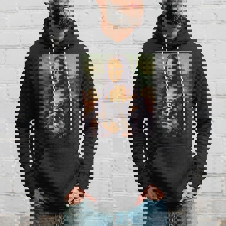 アライグマとモナリザ パーカー 彼への贈り物