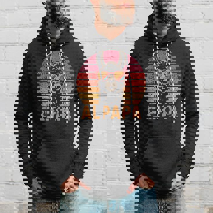 アルパパ アルパカ ラマ お父さんになる お父さん 新しいお父さん パーカー 彼への贈り物