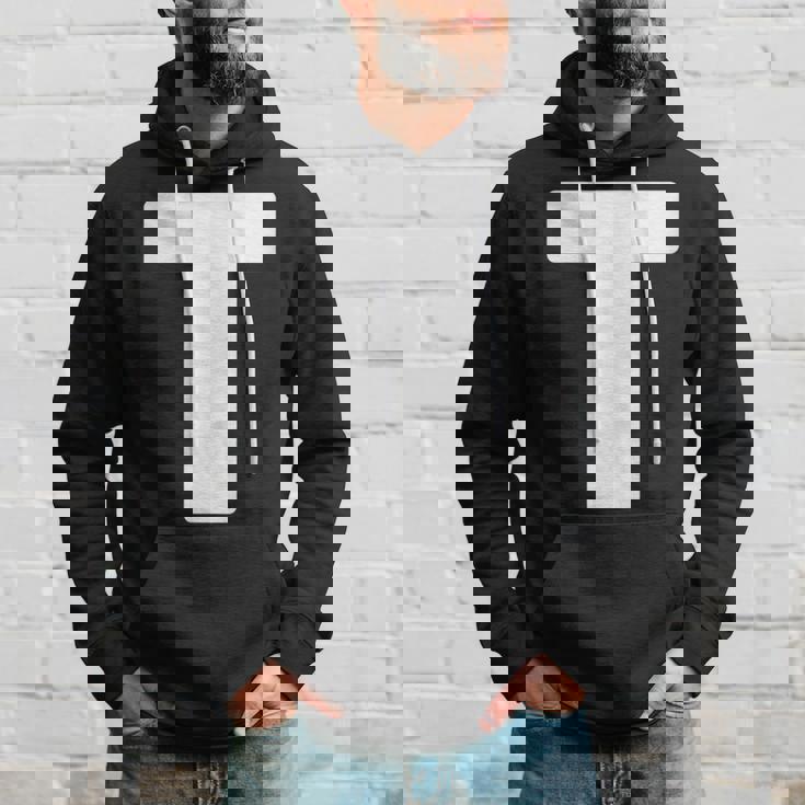 アルファベット大文字 モノグラム イニシャル パーカー 彼への贈り物