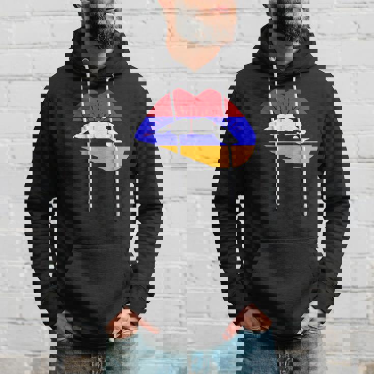 アルメニアリップ アルメニアプライド アルメニアルーツ アルメニア国旗 パーカー 彼への贈り物