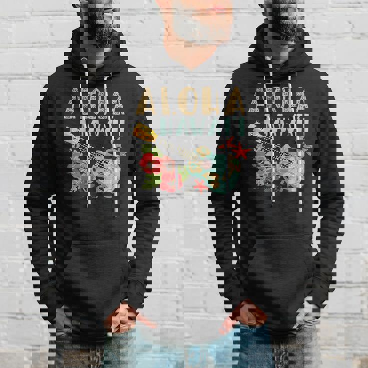 アロハ ハワイアン ウクレレ パーカー 彼への贈り物