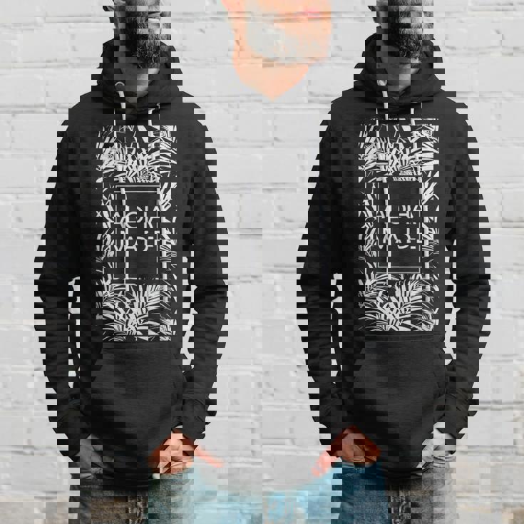 アロハ メイド トロピカル ヤシの木 ハワイ パーカー 彼への贈り物