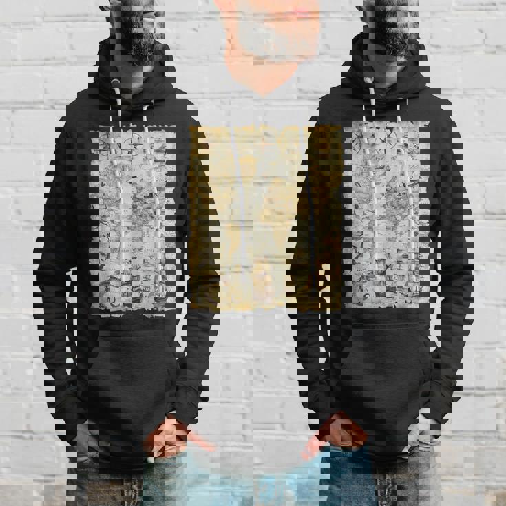 アンティーク地図 海の生き物 海賊 パーカー 彼への贈り物