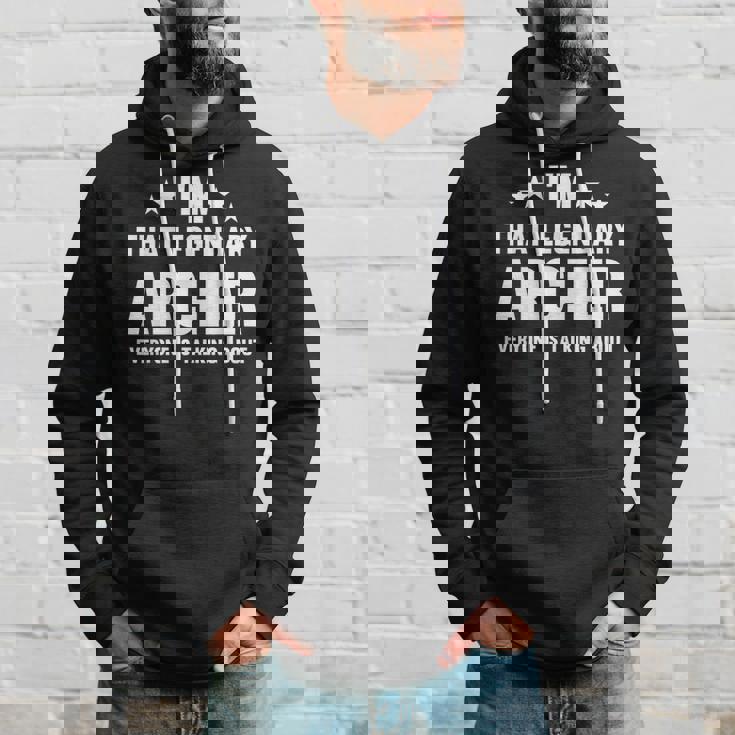 アーチャー 個人名 I'm That Legendary Archer パーカー 彼への贈り物