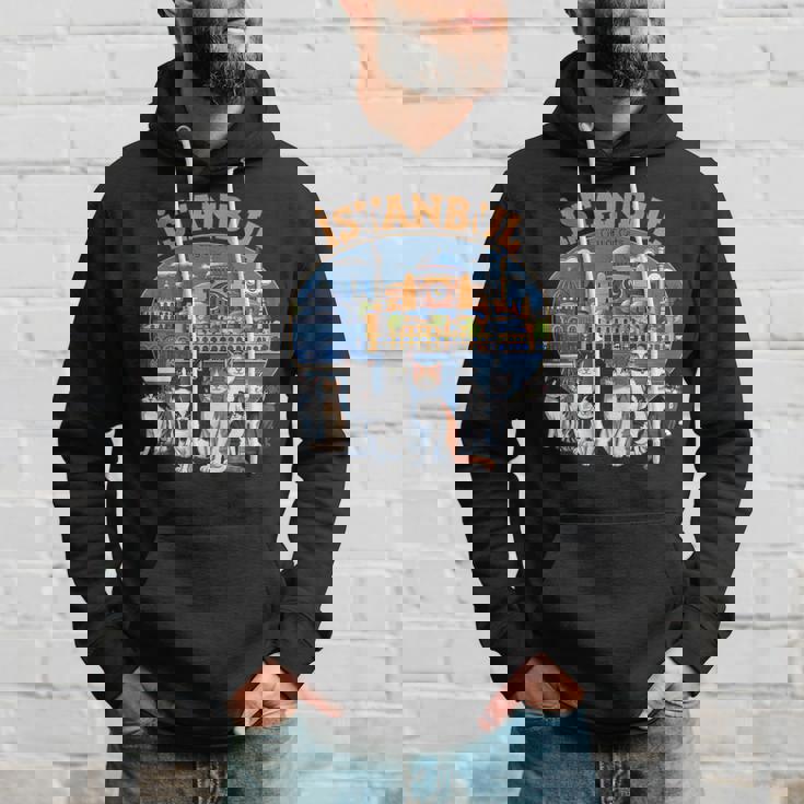 イスタンブール 猫の街 トルコ土産 トルコ猫好きギフト パーカー 彼への贈り物