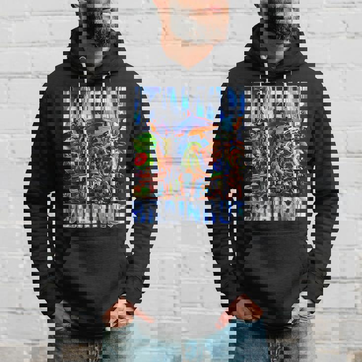 イタリア ブレイン ブートレッグ レトロ ミーム シャーク トラレロ トラララ パーカー 彼への贈り物