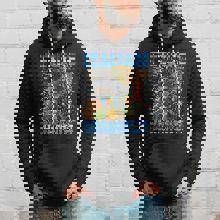 イタリアン ブレイン ミーム トラレロ トラララ ボンバルディーノ クロコディロ パーカー 彼への贈り物