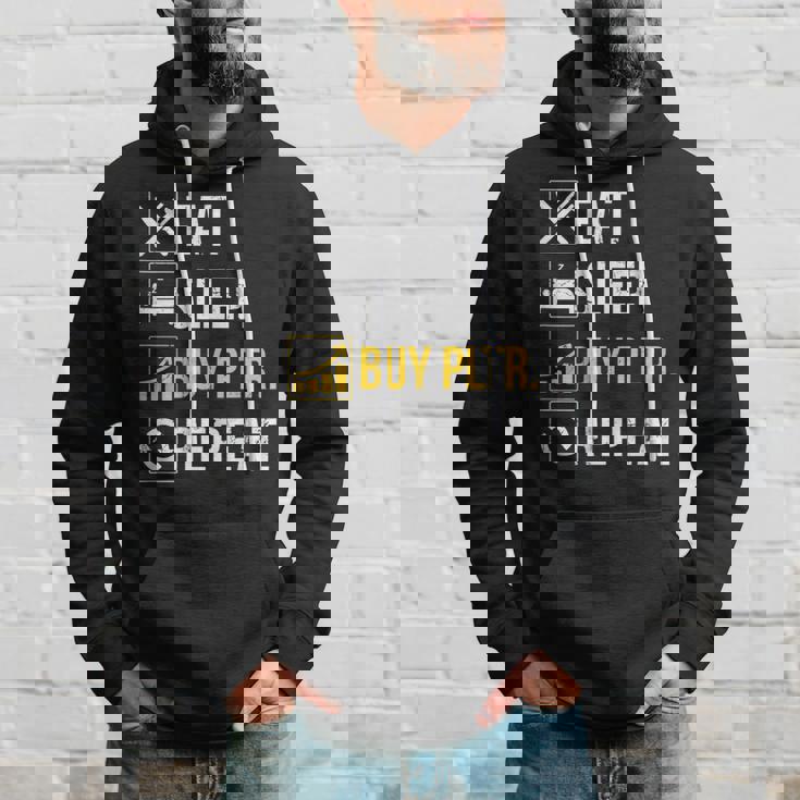 イートスリープインベストベスト Pltr購入パランティア投資。 パーカー 彼への贈り物