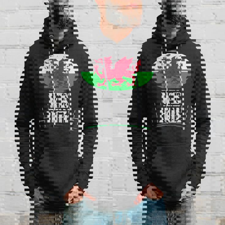 ウェールズ ラグビー チーム Cmon Cymru フラッグ パーカー 彼への贈り物